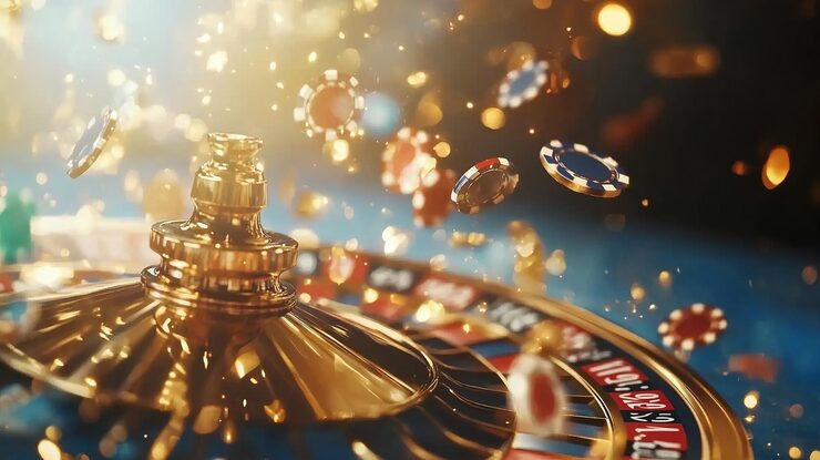 Layar kemenangan Gem Saviour dengan animasi permata yang bersinar